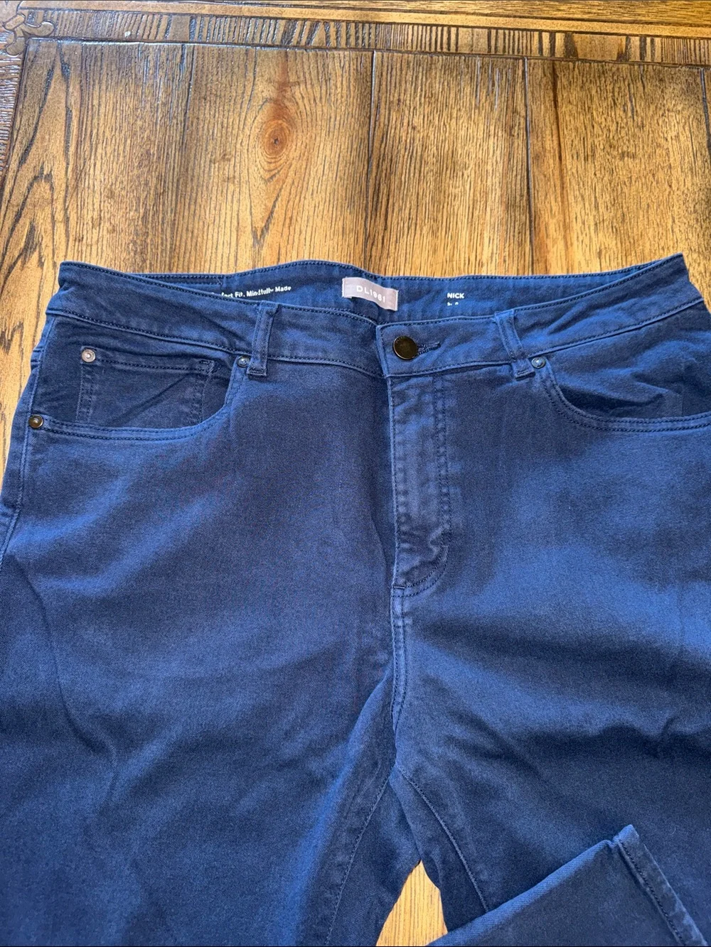 DL1961 Nick Men’s Slim Jeans in Navy Blue